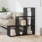 vidaXL Boekenkast Zwart eiken 99 x 29 x 99 cm Bewerkt hout, Huis en Inrichting, Kasten | Boekenkasten, Verzenden, Nieuw, 50 tot 100 cm
