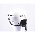 56 57 58 skihelm/snowboardhelm BRIKO R, White/black, verstel, Sport en Fitness, Skiën en Langlaufen, Verzenden, Gebruikt