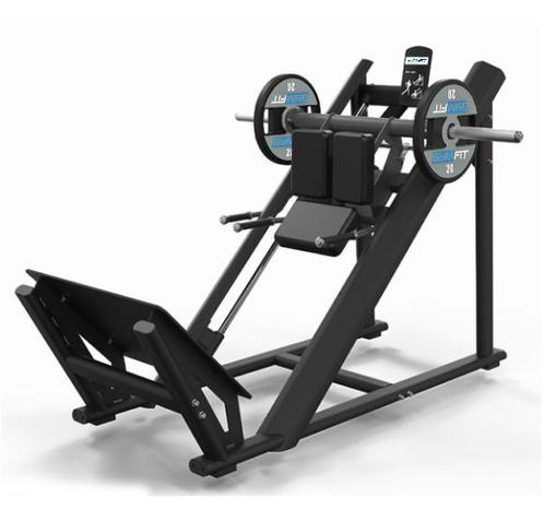 Gymfit Lineair hack squat | Xtreme-line plate loaded series, Sport en Fitness, Fitnessapparatuur, Nieuw, Verzenden