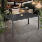Aluminium tuintafel Bianca in hoogte verstelbare voetjes 150, Verzenden, Nieuw