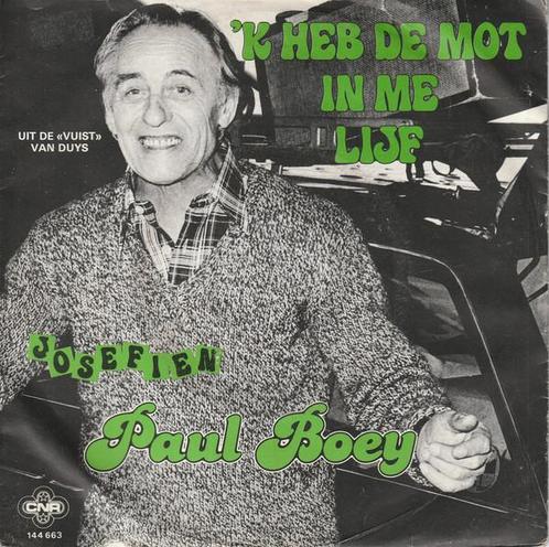 Single vinyl / 7 inch - Paul Boey - k Heb De Mot In Me Lijf, Cd's en Dvd's, Vinyl Singles, Zo goed als nieuw, Verzenden
