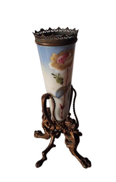 Pot - Opaline glas, Antiek en Kunst, Antiek | Overige Antiek