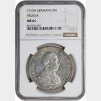 Duitsland, keizerrijk Wilhelm II. 5 Mark 1913 - NGC MS61