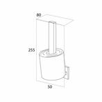 Reserve Toiletrolhouder Tiger Items Muur RVS, Ophalen of Verzenden, Nieuw