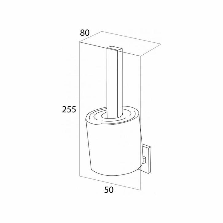 Reserve Toiletrolhouder Tiger Items Muur RVS, Doe-het-zelf en Verbouw, Sanitair, Ophalen of Verzenden
