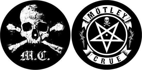 Mötley Crüe - Skull - Platenspeler Slipmat off. merchandise, Verzamelen, Muziek, Artiesten en Beroemdheden, Gebruiksvoorwerp, Nieuw