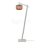 Good & Mojo Tanami Vloerlamp met arm, wit/natuur - 25 cm, Huis en Inrichting, Lampen | Vloerlampen, Verzenden, Nieuw