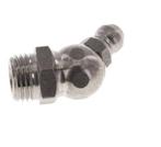 Haakse Hydraulische Smeernippel RVS M10x1 DIN 71412, Verzenden, Nieuw
