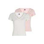 TOMMY JEANS T-shirt TJW 2PACK V-NECK TEE (set, 2-delig,, Kleding | Dames, Verzenden, Nieuw