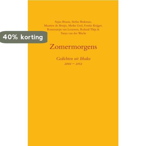 Zomermorgens 9789086662623 Arjan Braam, Boeken, Gedichten en Poëzie, Zo goed als nieuw, Verzenden