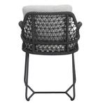 Taranto dining tuinstoel antraciet rope, Tuin en Terras, Tuinsets en Loungesets, Ophalen of Verzenden, Nieuw