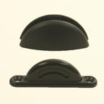 Deurvanger Plopp 2-delig Zwart, Ophalen of Verzenden, Nieuw