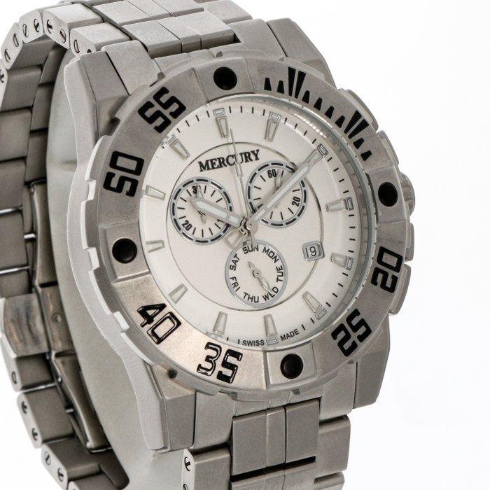 MERCURY - Swiss Chronograph - ME10225-SS-1 - Zonder, Sieraden, Tassen en Uiterlijk, Horloges | Heren