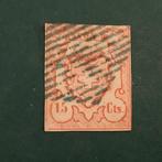 Zwitserland 1852 - Rayon III centimes met plaatfout , type 7, Gestempeld