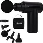 2dekans | Niceey Massage Gun Mini - Krachtig - Draadloos - 5, Sport en Fitness, Massageproducten, Ophalen of Verzenden, Zo goed als nieuw