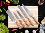Smith - Keukenmes - Kitchen knife set - Japanse olijfhout en
