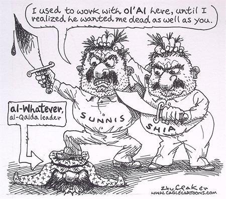 Pentekening Amerika - Soennieten vermoorden Al Qaida, Antiek en Kunst, Kunst | Tekeningen en Foto's, Verzenden