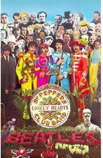 The Beatles Sgt Peppers Textielposter officiële merchandise, Verzamelen, Verzenden, Nieuw, Poster, Artwork of Schilderij