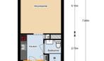Te Huur 1 Kamer Appartement Bos en Lommerplantsoen In Amster, Huizen en Kamers, Huizen te huur, Direct bij eigenaar, Appartement