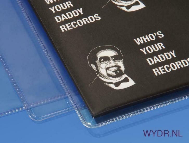 25 PVC Platenhoezen - De ouderwetse hoes met gestanste rand, Cd's en Dvd's, Vinyl | Hiphop en Rap, Nieuw in verpakking, Verzenden