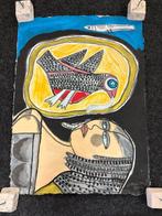 Corneille (1922-2010) - Des Animaux et la Femme (2002, Antiek en Kunst