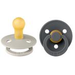 BIBS Colour 2 Pack - Sand/Iron Spenen Maat 2, Ophalen of Verzenden, Nieuw, Overige typen