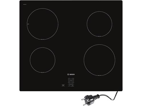 Bosch - Inductie Kookplaat - Zwart, Witgoed en Apparatuur, Kookplaten, Inductie, Nieuw, 4 kookzones, Verzenden