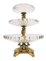 Étagère - Brons, Kristal, Glas