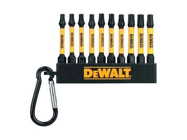 Veiling - 10x DeWalt schroevendraaierbit set 10-delig TORX D, Doe-het-zelf en Verbouw, Gereedschap | Machine-onderdelen en Toebehoren