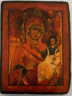 Icoon - Hout - De Maagd van Smolensk, Antiek en Kunst