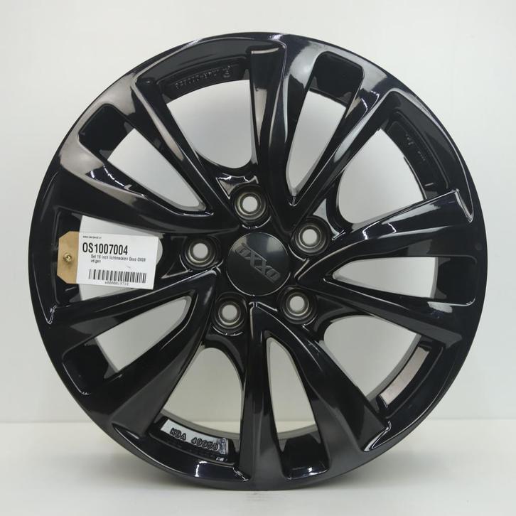Set velgen 16 inch Universeel Oxxo OX08 5x114.3 *OS1007004*, Auto-onderdelen, Banden en Velgen, Velg(en), Gebruikt, 16 inch, Personenwagen