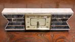 Bureauklok - Seikosha Art Deco Marble Desk Clock – 1950s –