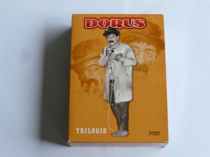 Dorus - Trilogie (3 DVD), Cd's en Dvd's, Dvd's | Cabaret en Sketches, Zo goed als nieuw, Verzenden