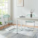 Klapstoel set van 6 Pornainen 74x46x47 cm mintgroen [en.casa, Huis en Inrichting, Stoelen, Verzenden, Nieuw