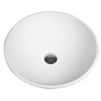 Ronde Waskom BWS Per 42x14 cm Solid Surface Mat Wit, Doe-het-zelf en Verbouw, Sanitair, Ophalen of Verzenden, Nieuw, Overige typen