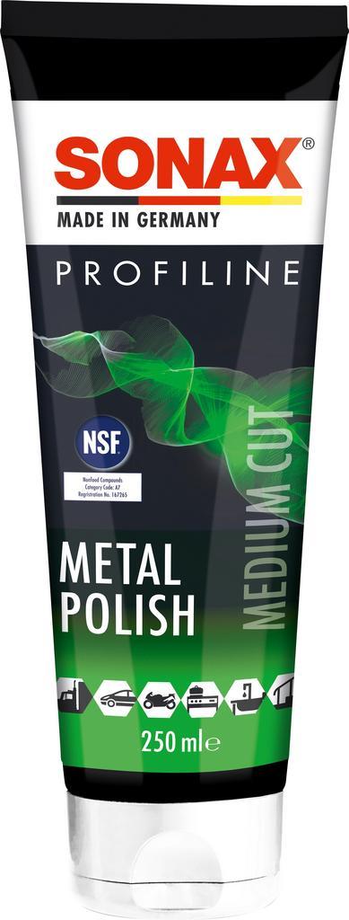 Sonax Profiline Metal Polish 250ml, Motoren, Accessoires | Onderhoudsmiddelen, Verzenden