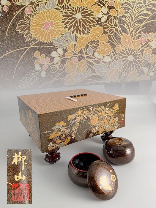 Tafel - Gratis verzending! Gouden Maki-e tafel Goban GO, Antiek en Kunst, Antiek | Overige Antiek