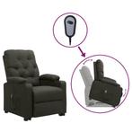 vidaXL Sta-op-stoel stof taupe, Huis en Inrichting, Fauteuils, Verzenden, Nieuw