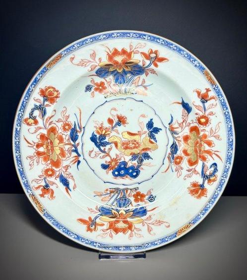 Set Chinese vergulde Imari-borden / borden Ø27,8 cm, zeer, Antiek en Kunst, Antiek | Overige Antiek