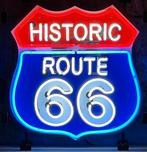 Historic Route 66 Neon 50 x 53 cm, Verzamelen, Merken en Reclamevoorwerpen, Ophalen, Gebruikt