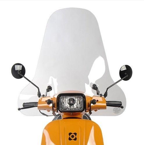 Windscherm hoog transparant  Vespa-look s / VX50S /RIVA 1, Fietsen en Brommers, Brommeronderdelen | Scooters, Nieuw, Overige merken