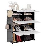 Modulaire Kunststof Schoenenkast met 6 Vakken – Opbergkast, Verzenden, Nieuw