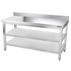 GGM Gastro | RVS werktafel PREMIUM - 1600x600mm | ATK166A#ZB, Verzenden, Nieuw in verpakking, Meubilair