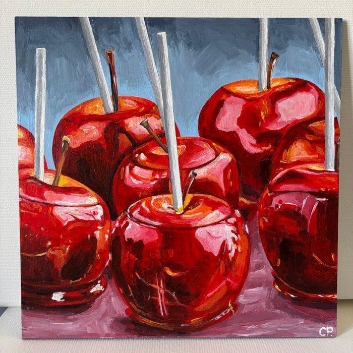 Cansu Rossi - Candy Apples, Antiek en Kunst, Kunst | Schilderijen | Modern