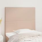 vidaXL Hoofdborden 2 st 90x5x78/88 cm kunstleer, Verzenden, Nieuw, Bruin, Overige materialen