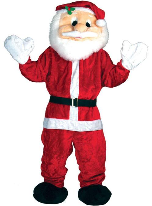 Mascotte Pak Kerstman, Hobby en Vrije tijd, Feestartikelen, Feestartikel, Nieuw, Verzenden
