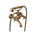 Badmengkraan Sapho Antea met Handdouche 2-knop 11 cm Brons, Ophalen of Verzenden, Nieuw, Kraan