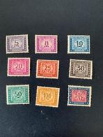Italië 1955 - Belastingstempels, complete set van 9 waarden, Postzegels en Munten, Postzegels | Europa | Italië, Gestempeld