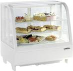 Koelvitrine  100 L Wit, Verzenden, Nieuw in verpakking