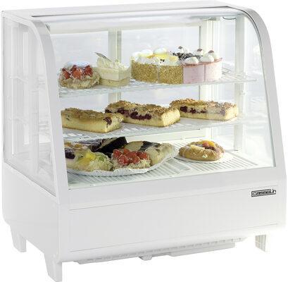 Koelvitrine  100 L Wit, Zakelijke goederen, Horeca | Keukenapparatuur, Nieuw in verpakking, Verzenden